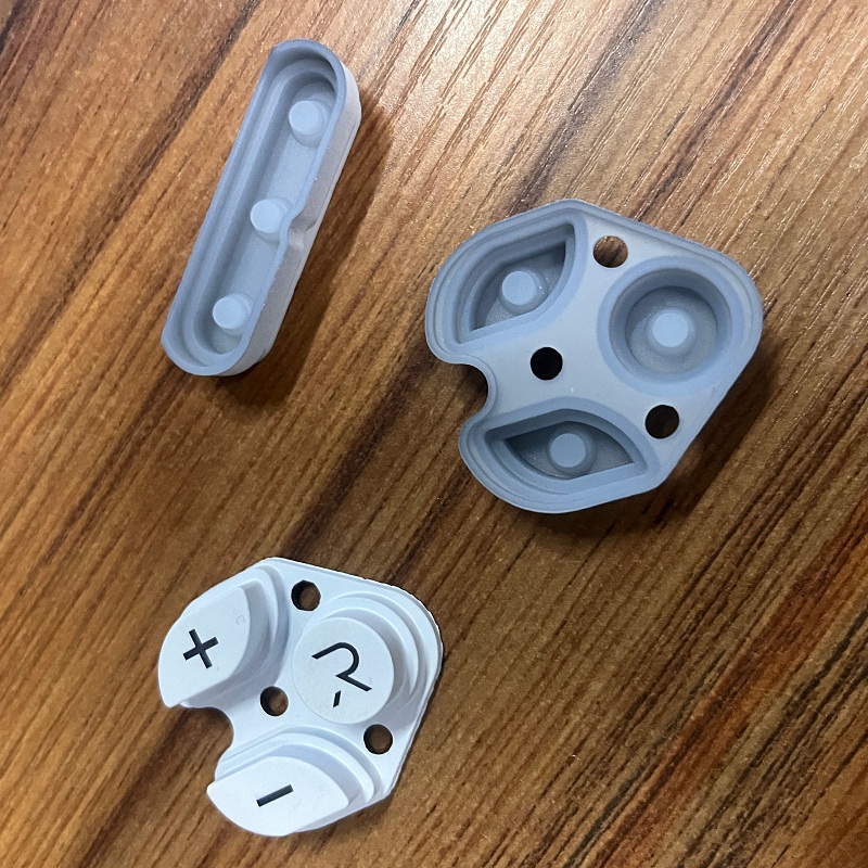 噴油鐳雕透光矽膠按鍵 白油鐳雕漏光按鍵